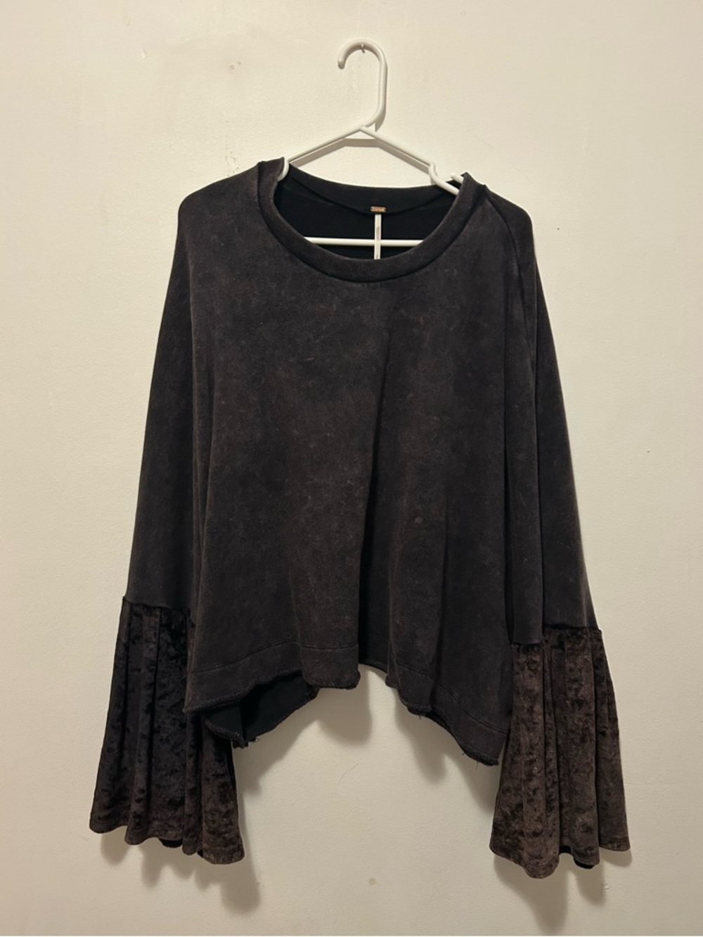free people wide sleeve top